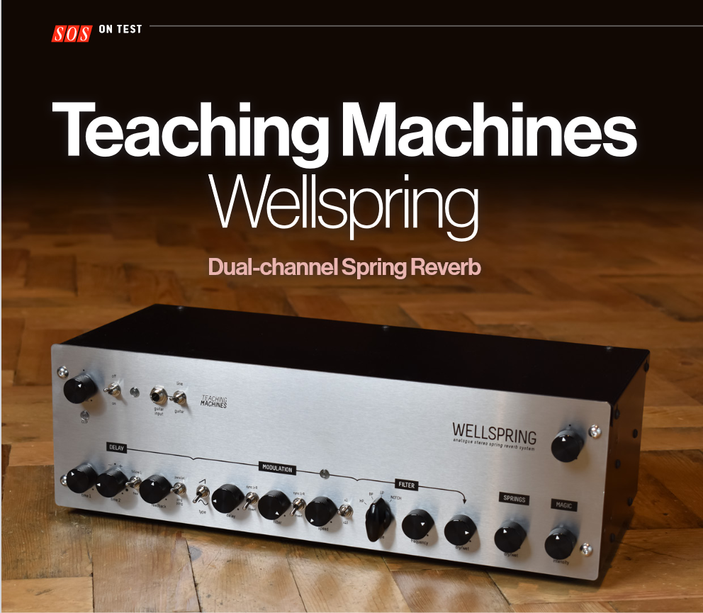 The Sound on Sound image from their review of the Wellspring Dual-channel Spring Reverb